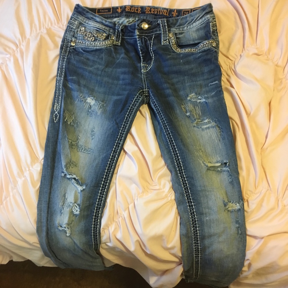Rock revival jeans